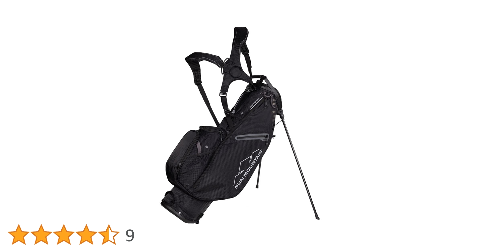 Amazon | Sun Mountain 2023 3.5Ls ゴルフスタンドバッグ ブラック